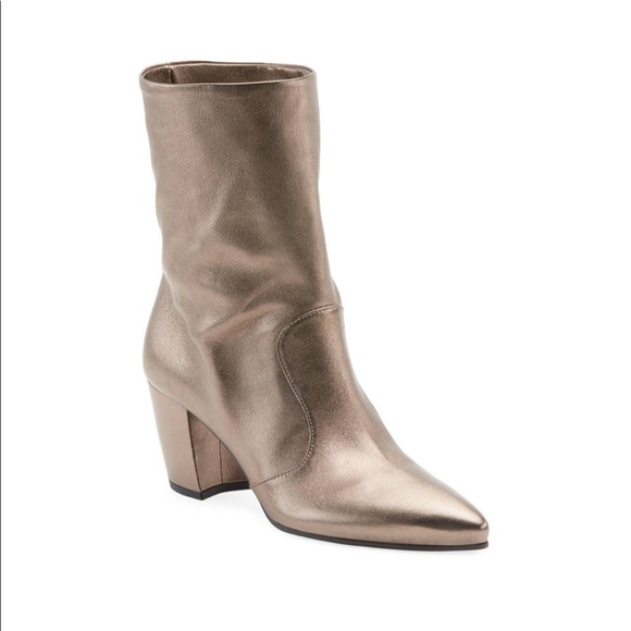 PRADA Western Metallic Boots